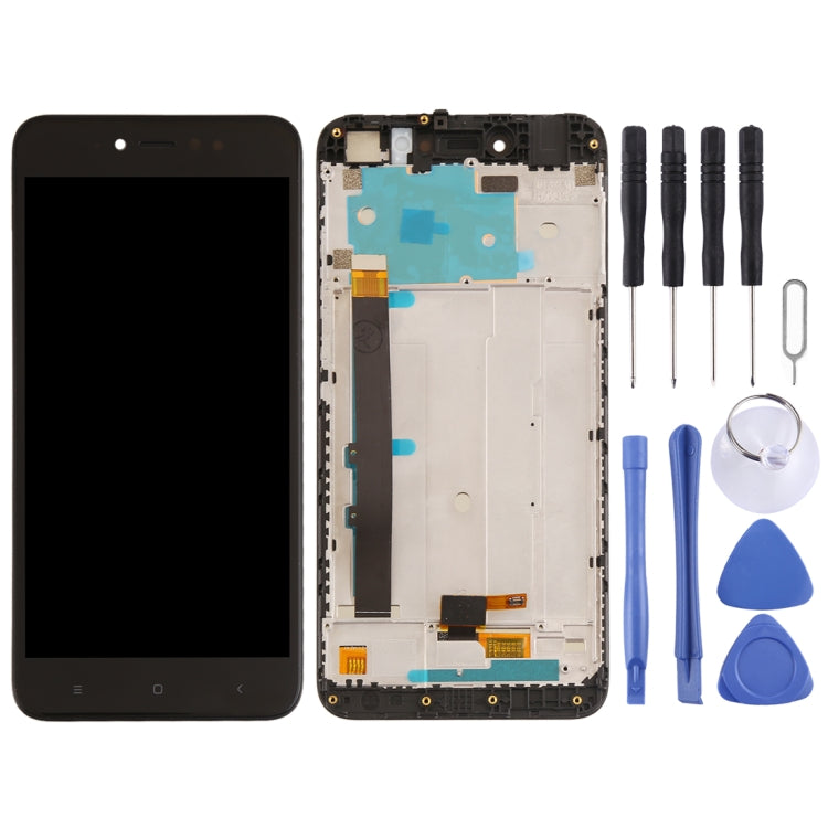TFT LCD Screen for Xiaomi Redmi Note 5A Prime / Remdi Y1 Digitizer Full Assembly with Frame(Black) - LCD Screen by PMC Jewellery | Online Shopping South Africa | PMC Jewellery