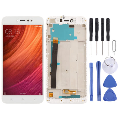 TFT LCD Screen for Xiaomi Redmi Note 5A Prime / Remdi Y1 Digitizer Full Assembly with Frame(White) - LCD Screen by PMC Jewellery | Online Shopping South Africa | PMC Jewellery