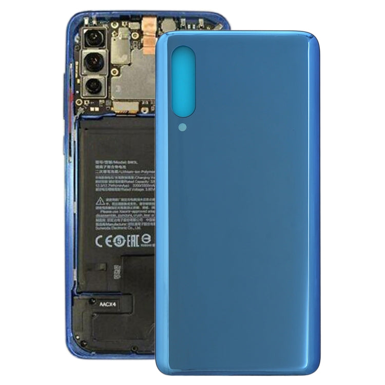 Battery Back Cover for Xiaomi Mi 9(Blue) - Back Cover by PMC TechLife | Online Shopping South Africa | PMC TechLife