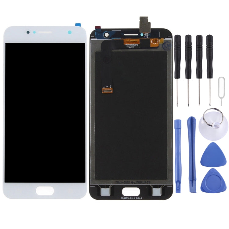 OEM LCD Screen for Asus ZenFone 4 Selfie / ZB553KL with Digitizer Full Assembly (White) - LCD Screen by PMC Jewellery | Online Shopping South Africa | PMC Jewellery