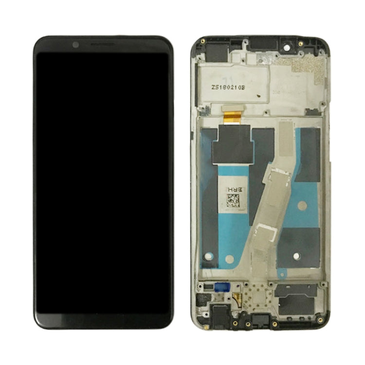 TFT LCD Screen for OPPO A83 Digitizer Full Assembly with Frame (Black) - free shipping - PMC TechLife - Order now!