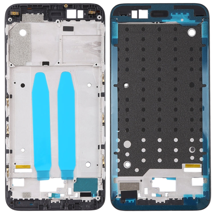 Front Housing LCD Frame Bezel for Xiaomi Mi 5X / A1(Black) - free shipping - PMC TechLife - Order now!