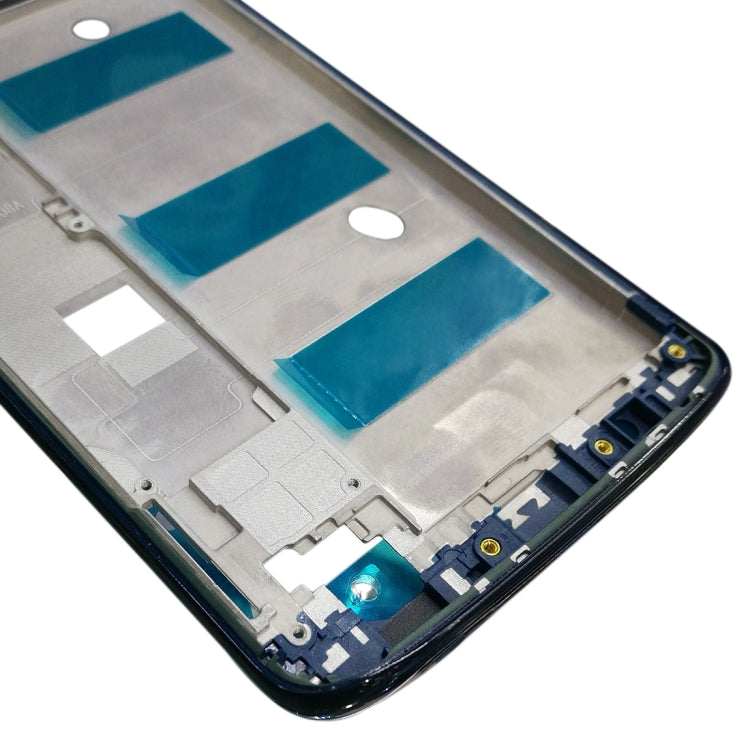 Front Housing LCD Frame Bezel for Motorola Moto G6 Plus(Black) - Frame Bezel Plate by PMC TechLife | Online Shopping South Africa | PMC TechLife