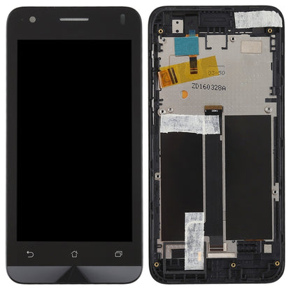 OEM LCD Screen for Asus Zenfone C ZC451CG Digitizer Full Assembly with Frame（Black) - LCD Screen by PMC Jewellery | Online Shopping South Africa | PMC Jewellery