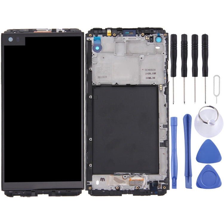 LCD Screen and Digitizer Full Assembly with Frame for LG V20 VH990, H918, H910, LS997, US996, VS995, F800L, F800S, F800K, H915, H910PR(Black) - free shipping - PMC TechLife - Order now!
