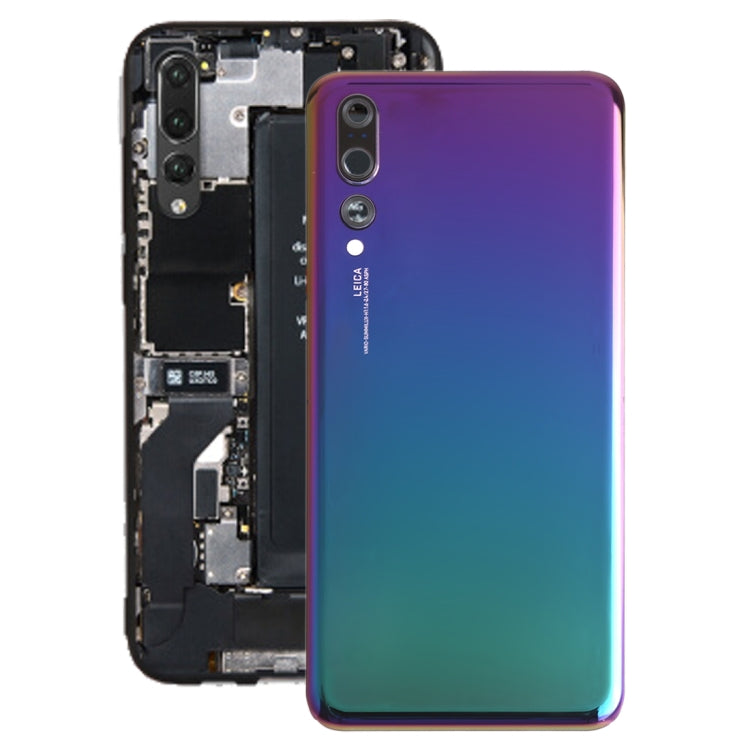 Battery Back Cover with Camera Lens for Huawei P20 Pro(Twilight) - Back Cover by PMC Jewellery | Online Shopping South Africa | PMC Jewellery