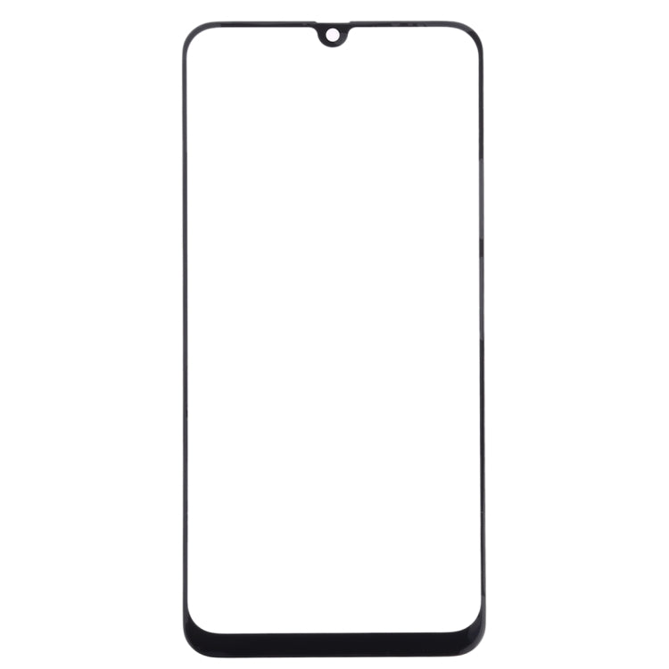 For Galaxy A50 / A30 / M30 / A4S Front Screen Outer Glass Lens (Black) - Outer Glass Lens by PMC Jewellery | Online Shopping South Africa | PMC Jewellery