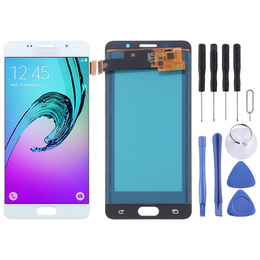 TFT LCD Screen for Galaxy A5 (2016) / A510 with Digitizer Full Assembly (White) - LCD Screen by PMC Jewellery | Online Shopping South Africa | PMC Jewellery