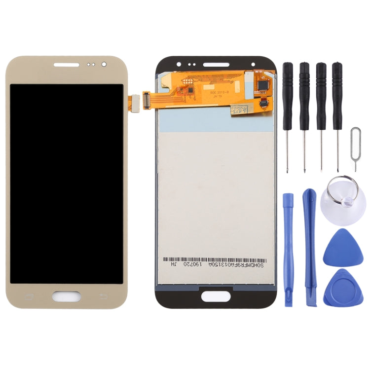 TFT LCD Screen for Galaxy J2 (2015) / J200F / J200Y / J200G / J200H / J200GU With Digitizer Full Assembly (Gold) - LCD Screen by PMC Jewellery | Online Shopping South Africa | PMC Jewellery