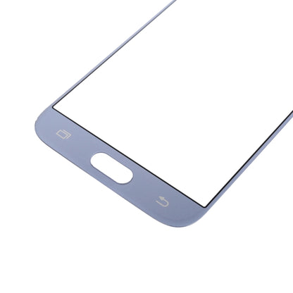 For Samsung Galaxy J5 (2017) / J530 10pcs Front Screen Outer Glass Lens (Blue) - Outer Glass Lens by PMC Jewellery | Online Shopping South Africa | PMC Jewellery