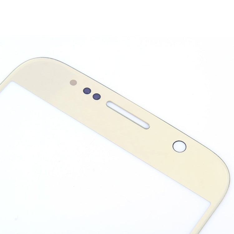 For Samsung Galaxy S6 / G920F 10pcs Front Screen Outer Glass Lens (Gold) - Outer Glass Lens by PMC Jewellery | Online Shopping South Africa | PMC Jewellery