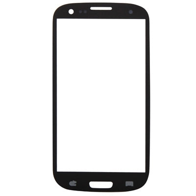 For Samsung Galaxy SIII / i9300 10pcs Front Screen Outer Glass Lens (Black) - Outer Glass Lens by PMC Jewellery | Online Shopping South Africa | PMC Jewellery