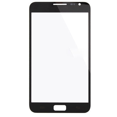 For Samsung Galaxy Note N7000 / i9220 10pcs Front Screen Outer Glass Lens (Black) - Outer Glass Lens by PMC Jewellery | Online Shopping South Africa | PMC Jewellery