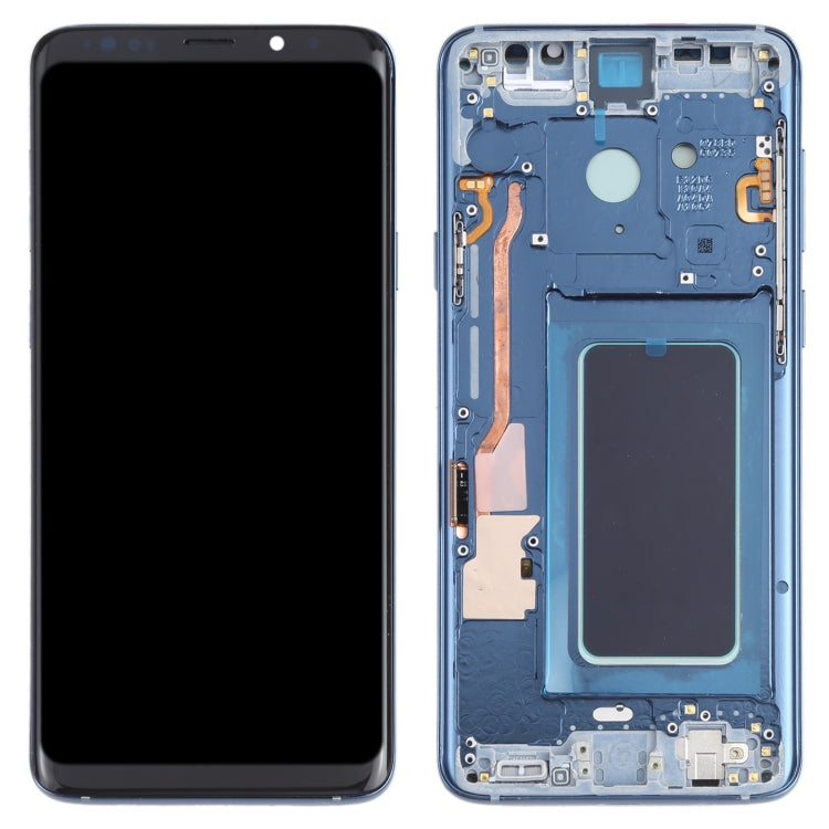 OLED LCD Screen for Samsung Galaxy S9+ SM-G965 Digitizer Full Assembly with Frame (Blue) - LCD Screen by PMC Jewellery | Online Shopping South Africa | PMC Jewellery