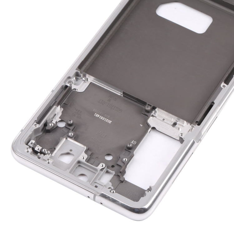 For Samsung Galaxy S21 5G SM-G991B Middle Frame Bezel Plate (Silver) - Frame Bezel Plate by PMC Jewellery | Online Shopping South Africa | PMC Jewellery