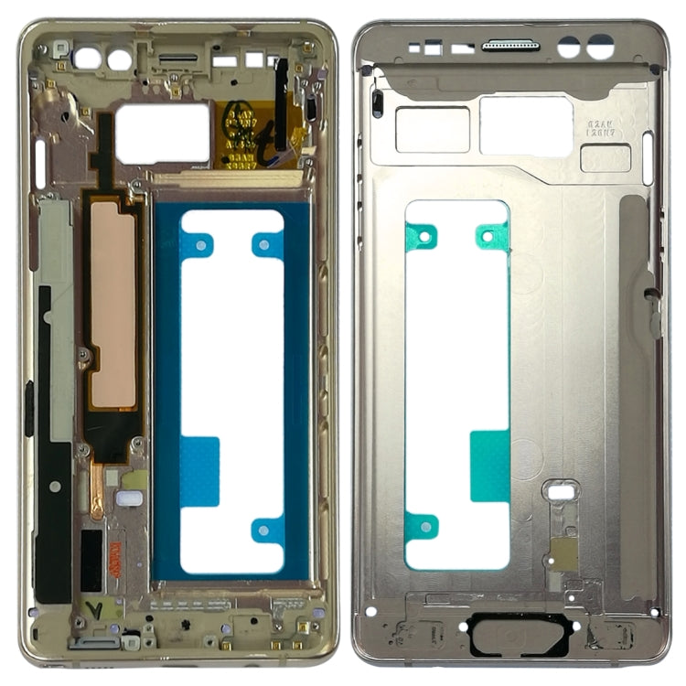 For Galaxy Note FE, N935, N935F/DS, N935S, N935K, N935L Middle Frame Bezel Plate (Blue) - Frame Bezel Plate by PMC Jewellery | Online Shopping South Africa | PMC Jewellery