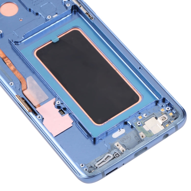 Super AMOLED LCD Screen for Galaxy S9+ / G965F / G965F / DS / G965U / G965W / G9650 Digitizer Full Assembly with Frame (Blue) - LCD Screen by PMC Jewellery | Online Shopping South Africa | PMC Jewellery