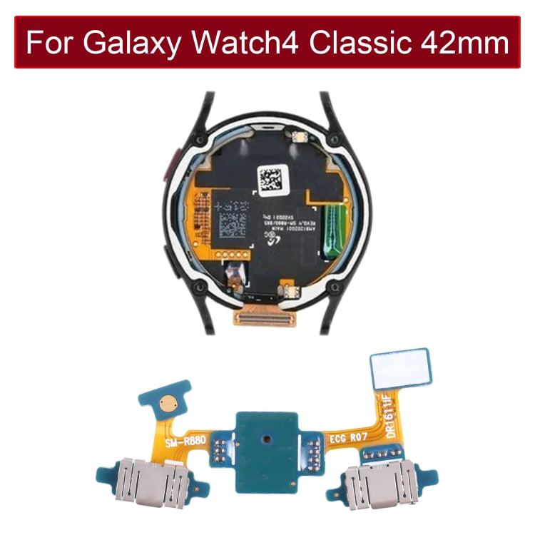 Original Power + Return + Microphone Flex Cable For Samsung Galaxy Watch4 Classic 42mm SM-R880 R885 - For Samsung by PMC Jewellery | Online Shopping South Africa | PMC Jewellery