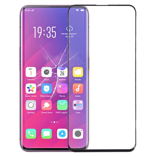 For OPPO Find X Front Screen Outer Glass Lens with OCA Optically Clear Adhesive - Outer Glass Lens by PMC Jewellery | Online Shopping South Africa | PMC Jewellery