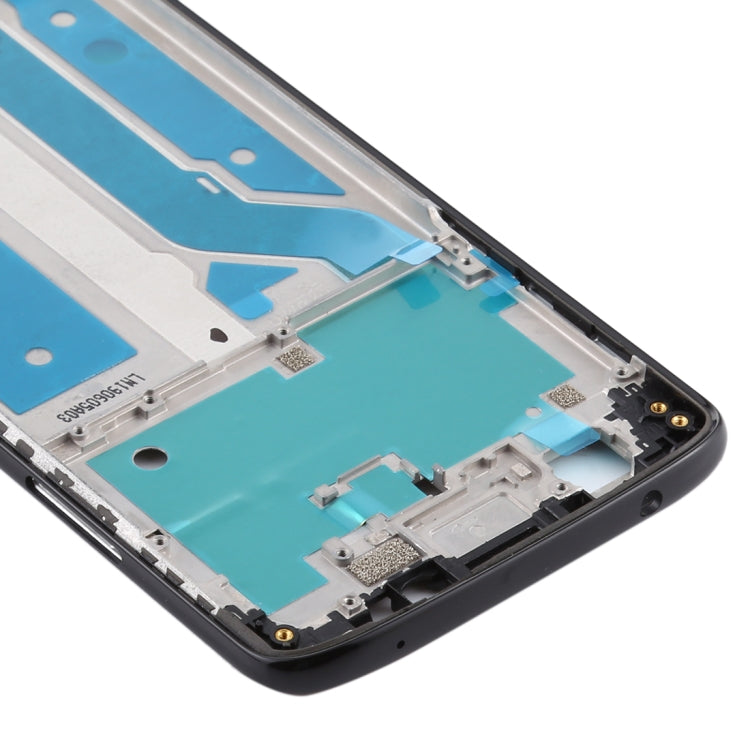 Front Housing LCD Frame Bezel Plate for Motorola Moto E5 Plus (Black) - Frame Bezel Plate by PMC TechLife | Online Shopping South Africa | PMC TechLife