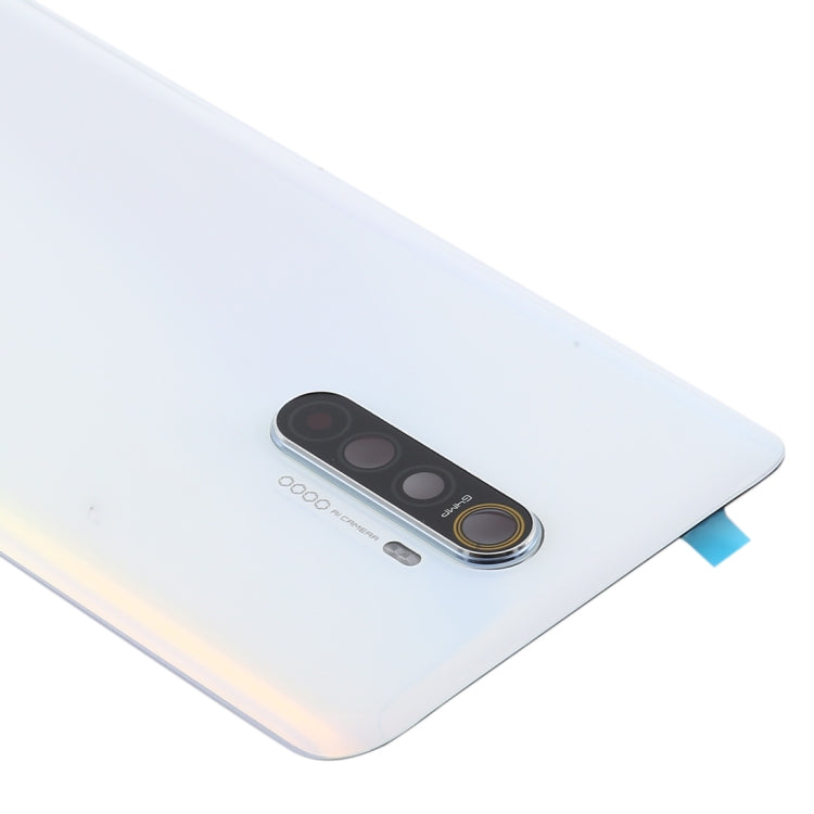 For OPPO Realme X2 Pro Original Battery Back Cover with Camera Lens Cover (White) - Back Cover by PMC Jewellery | Online Shopping South Africa | PMC Jewellery