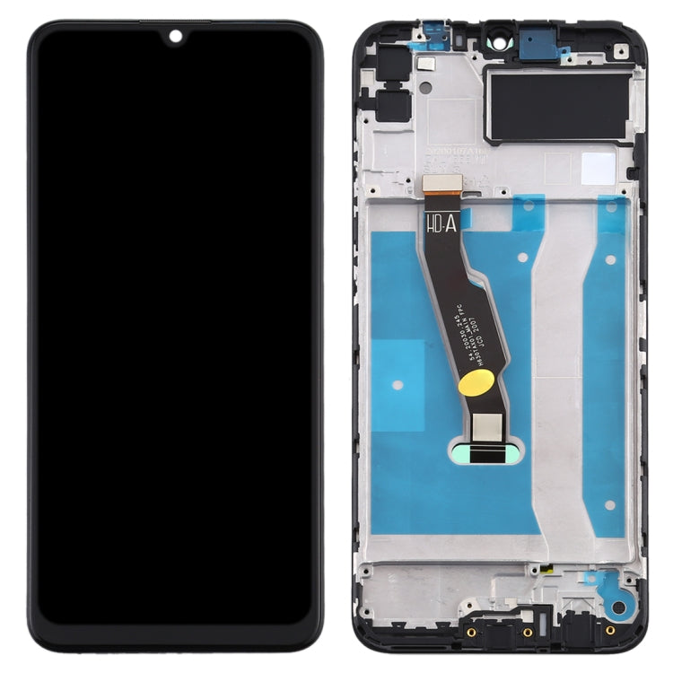 OEM LCD Screen for Huawei Y6p Digitizer Full Assembly with Frame(Black) - LCD Screen by PMC Jewellery | Online Shopping South Africa | PMC Jewellery