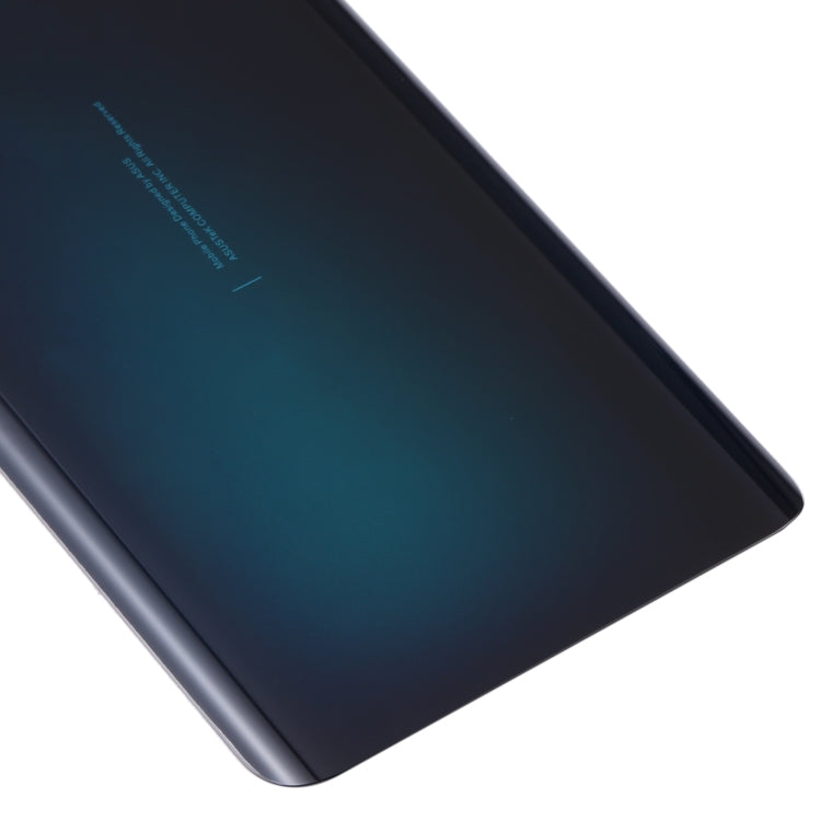 Glass Battery Back Cover for Asus Zenfone 7 ZS670KS(Black) - Back Cover by PMC TechLife | Online Shopping South Africa | PMC TechLife