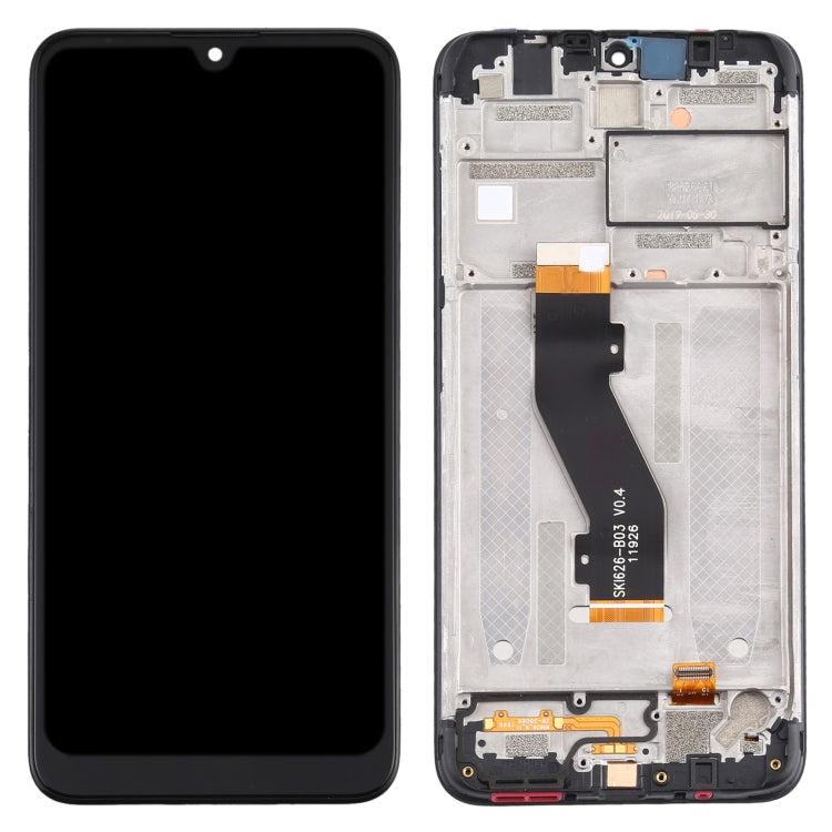 TFT LCD Screen for Nokia 3.2 Digitizer Full Assembly with Frame (Black) - LCD Screen by PMC Jewellery | Online Shopping South Africa | PMC Jewellery