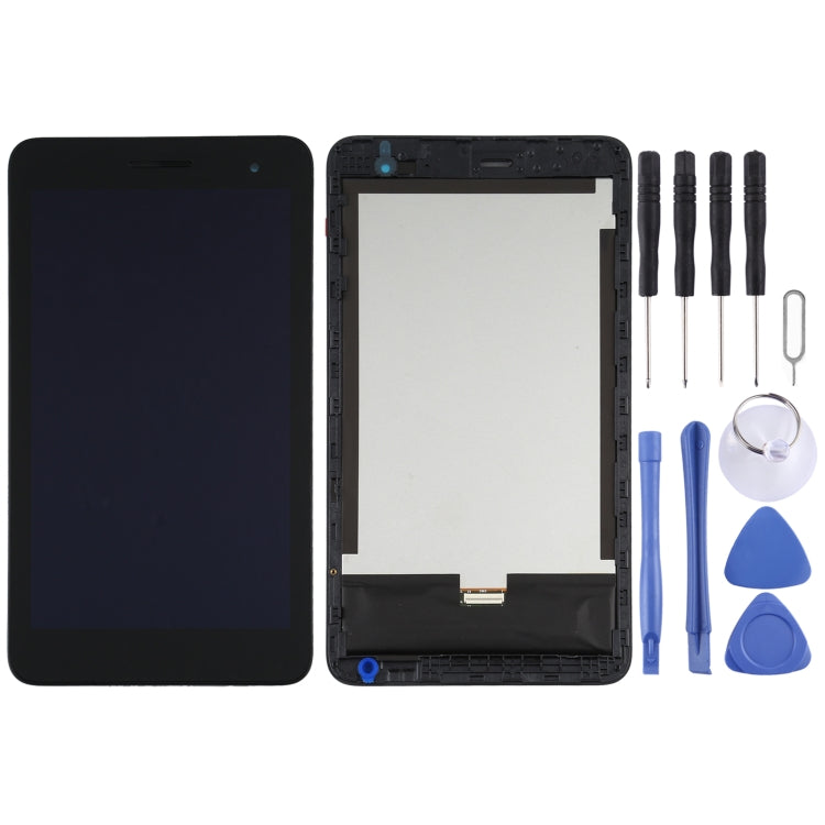 OEM LCD Screen for Huawei MediaPad T1 7.0 / Honor Play MediaPad T1 T1-701 Digitizer Full Assembly with Frame(Black) - LCD Screen by PMC Jewellery | Online Shopping South Africa | PMC Jewellery