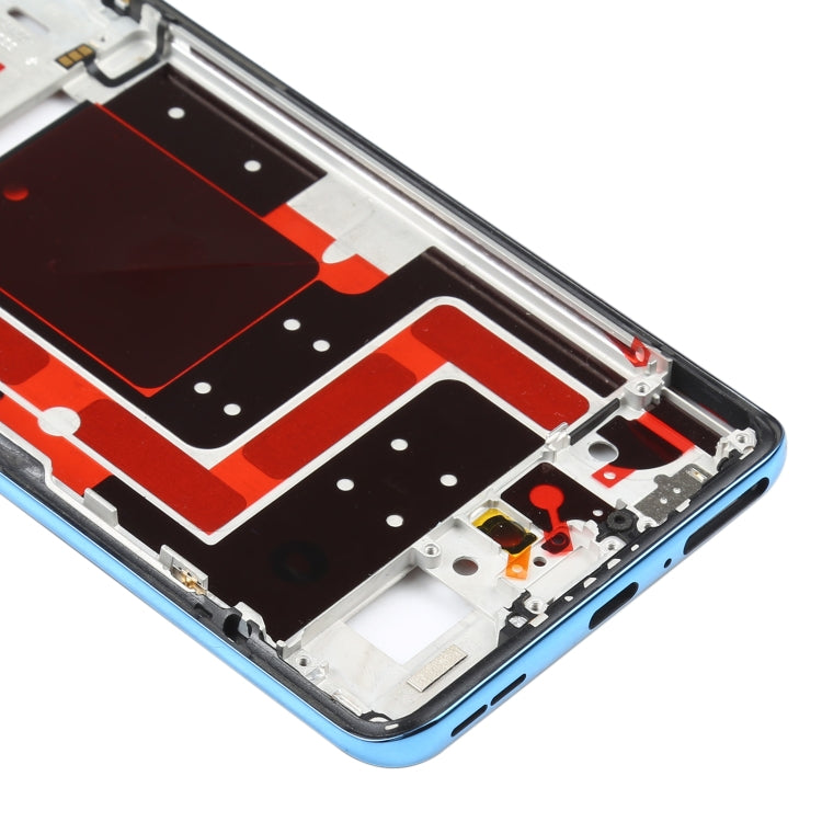 For OnePlus 9 (Dual SIM IN/CN Version) Middle Frame Bezel Plate (Blue) - Frame Bezel Plate by PMC TechLife | Online Shopping South Africa | PMC TechLife