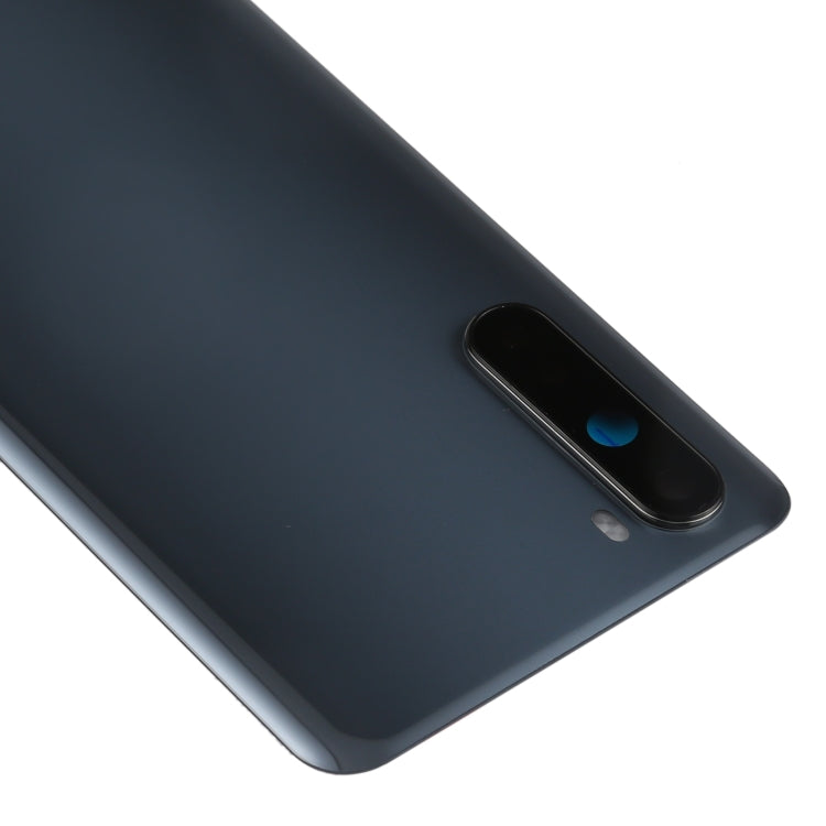 For OnePlus Nord Battery Back Cover with Camera Lens Cover (Grey) - Back Cover by PMC TechLife | Online Shopping South Africa | PMC TechLife