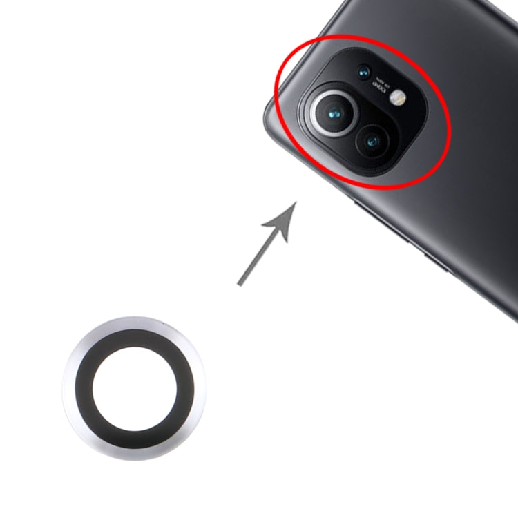 10 PCS Back Camera Lens for Xiaomi Mi 11 M2011K2C M2011K2G - Camera by PMC TechLife | Online Shopping South Africa | PMC TechLife