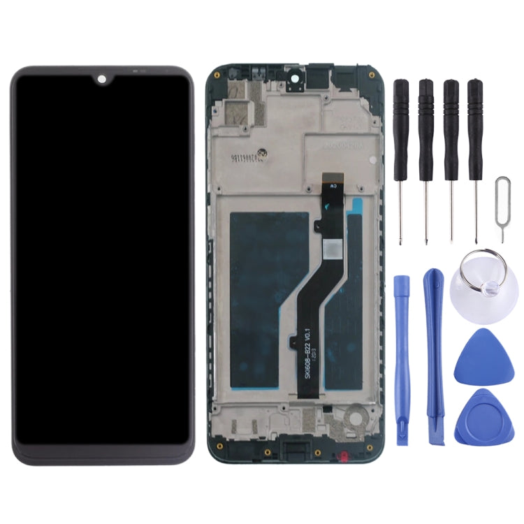OEM LCD Screen for ZTE Blade A5 2020  Digitizer Full Assembly with Frame���Black) - For ZTE by PMC TechLife | Online Shopping South Africa | PMC TechLife