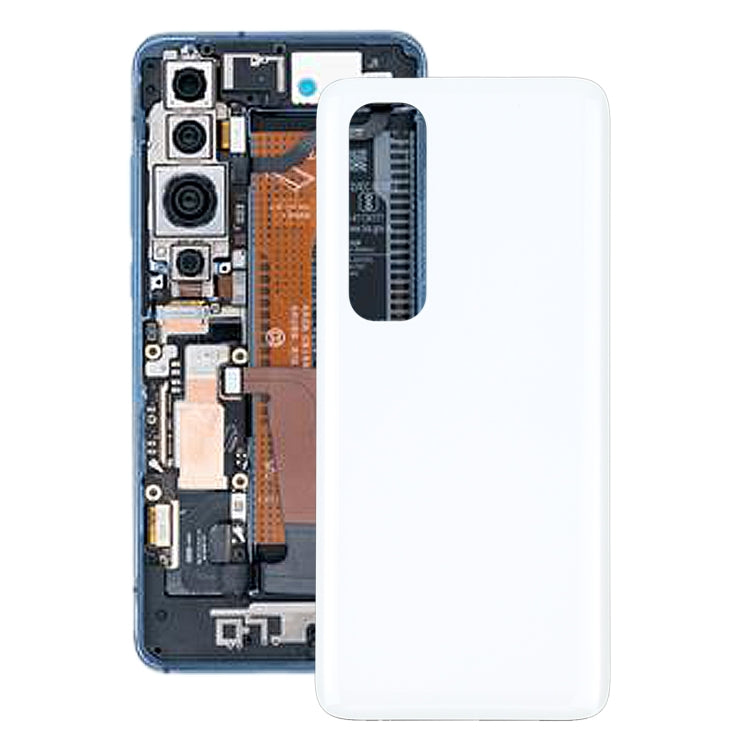 Original Battery Back Cover for Xiaomi Mi 10S(White) - Back Cover by PMC Jewellery | Online Shopping South Africa | PMC Jewellery