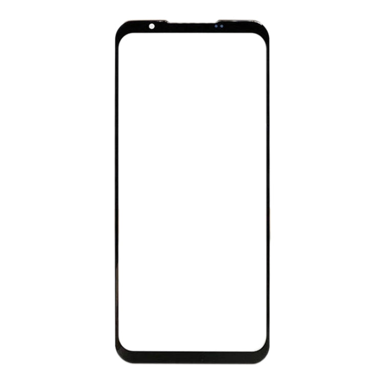 Front Screen Outer Glass Lens for ZTE Nubia Red Magic 5G NX659J (Black) - For ZTE by PMC Jewellery | Online Shopping South Africa | PMC Jewellery