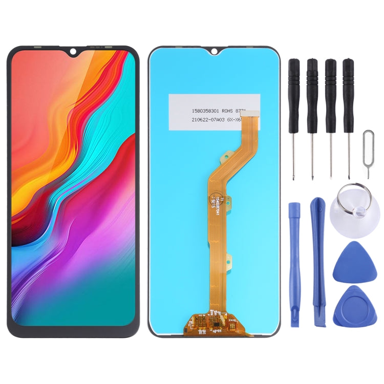 LCD Screen and Digitizer Full Assembly for Infinix Hot 8 Lite X650 - free shipping - PMC TechLife - Order now!