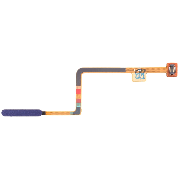 Fingerprint Sensor Flex Cable for Xiaomi Redmi Note 9 Pro 5G / Mi 10T Lite 5G M2007J17G M2007J17C(Blue) - Flex Cable by PMC Jewellery | Online Shopping South Africa | PMC Jewellery