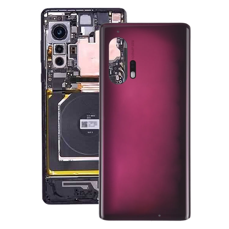 Battery Back Cover for Motorola Edge+ XT2061-3(Red) - Back Cover by PMC TechLife | Online Shopping South Africa | PMC TechLife