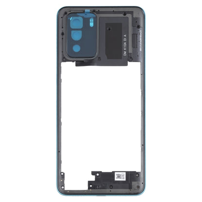 Middle Frame Bezel Plate for Xiaomi Redmi Note 10 Pro 5G (Blue) - Frame Bezel Plate by PMC Jewellery | Online Shopping South Africa | PMC Jewellery