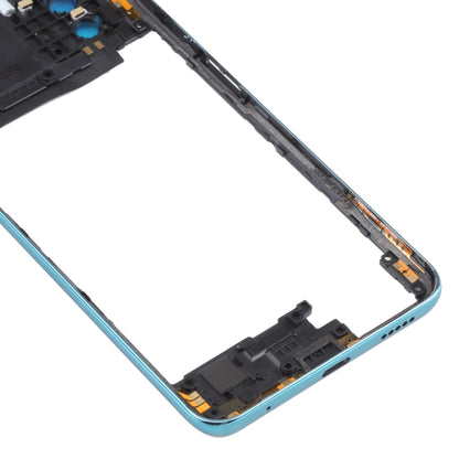 Middle Frame Bezel Plate for Xiaomi Redmi Note 10 Pro 5G (Blue) - Frame Bezel Plate by PMC Jewellery | Online Shopping South Africa | PMC Jewellery