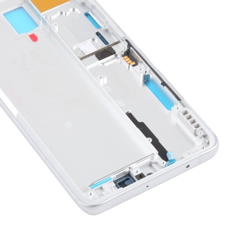 Front Housing LCD Frame Bezel Plate for Xiaomi Mi Note 10 Lite M2002F4LG, M1910F4G (White) - LCD Related Parts by PMC TechLife | Online Shopping South Africa | PMC TechLife