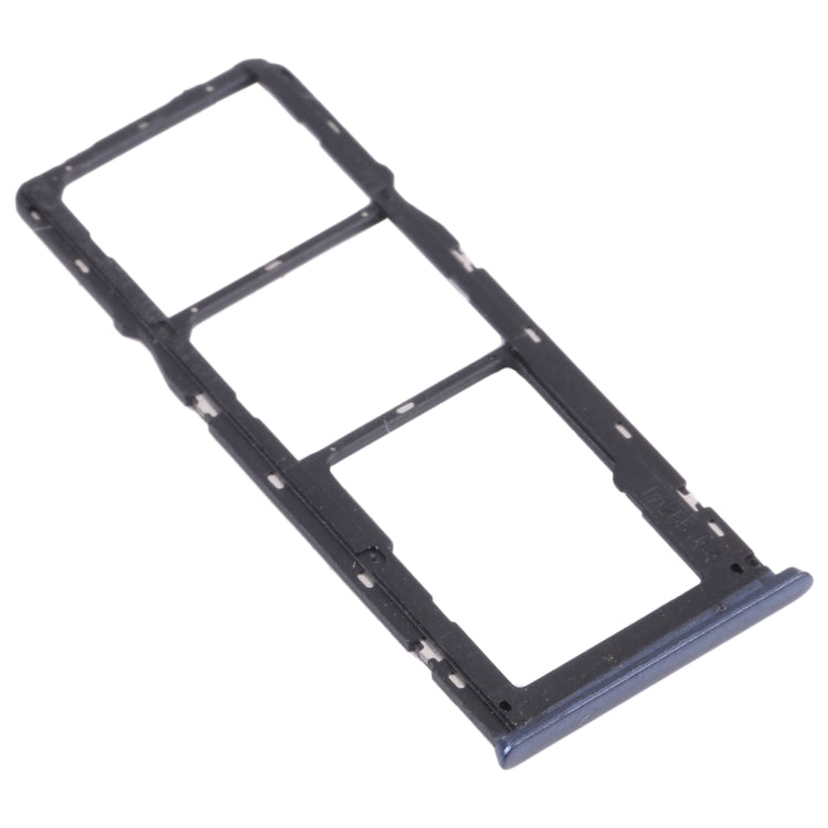 For OPPO A15s CPH2179  SIM Card Tray + SIM Card Tray + Micro SD Card Tray (Black) - Card Tray by PMC TechLife | Online Shopping South Africa | PMC TechLife | Buy Now Pay Later Mobicred