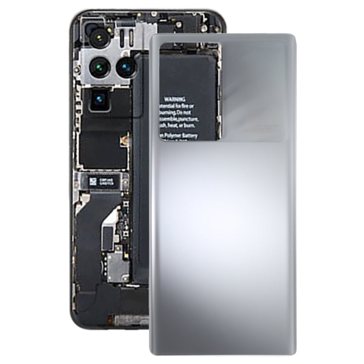 Glass Battery Back Cover for ZTE Nubia Z30 Pro(Silver) - free shipping - PMC TechLife - Order now!