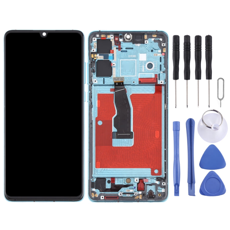 Original OLED LCD Screen for Huawei P30 Digitizer Full Assembly With Frame(Twilight) - free shipping - PMC TechLife - Order now!