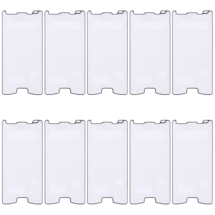 10 PCS Original Front Housing Adhesive for Sony Xperia Z5 / Xperia Z4 - Adhesive Sticker by PMC TechLife | Online Shopping South Africa | PMC TechLife