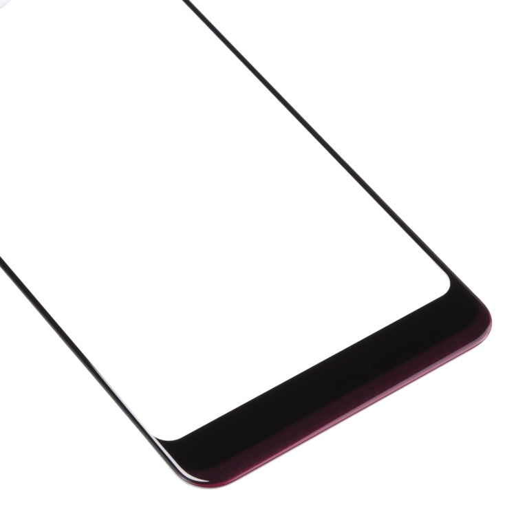 For vivo NEX Dual Display V1821A V1821T Back Screen Outer Glass Lens (Red) - Outer Glass Lens by PMC Jewellery | Online Shopping South Africa | PMC Jewellery