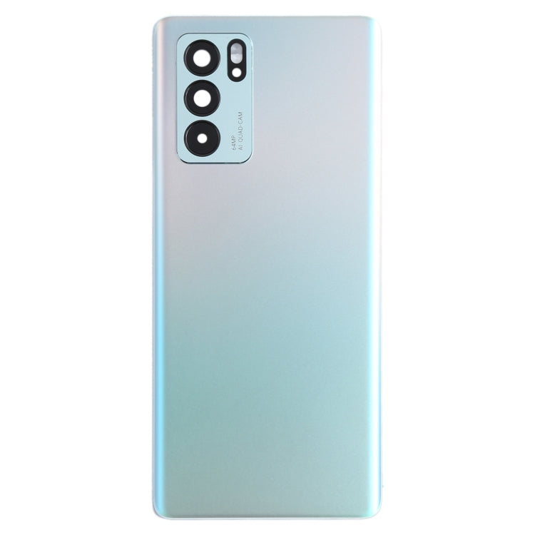 For OPPO Reno6 Pro 5G PEPM00, CPH2249 Original Battery Back Cover (Twilight) - Back Cover by PMC TechLife | Online Shopping South Africa | PMC TechLife