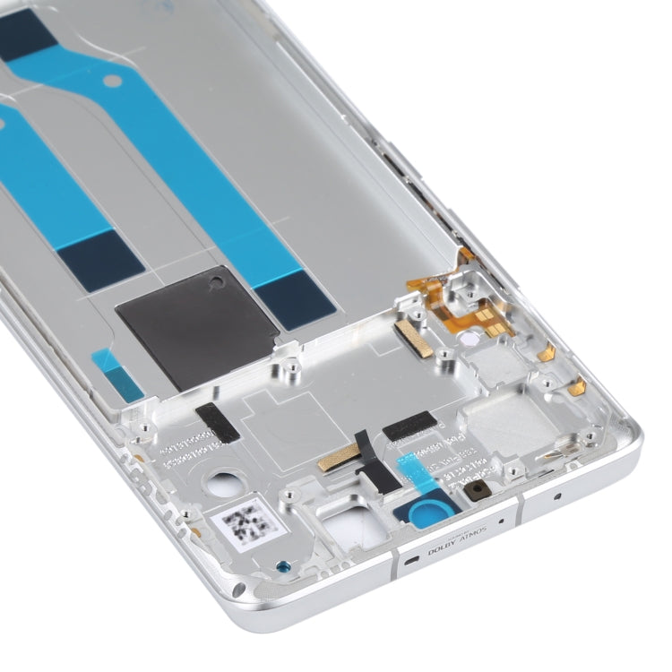 Original Front Housing LCD Frame Bezel Plate for Xiaomi Civi (Silver) - Frame Bezel Plate by PMC TechLife | Online Shopping South Africa | PMC TechLife