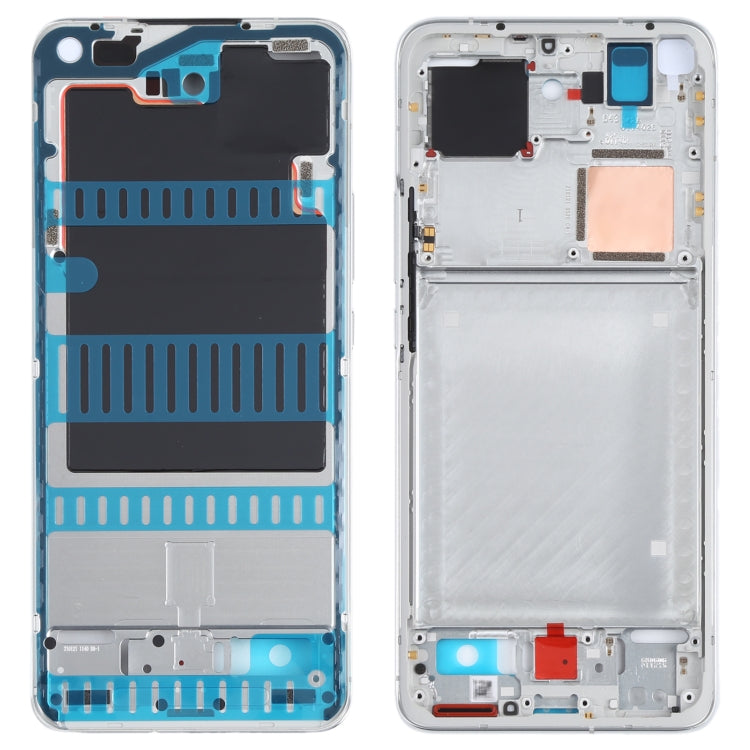 Original Front Housing LCD Frame Bezel Plate for Xiaomi Mi 11 Pro M2102K1AC (Silver) - Frame Bezel Plate by PMC TechLife | Online Shopping South Africa | PMC TechLife