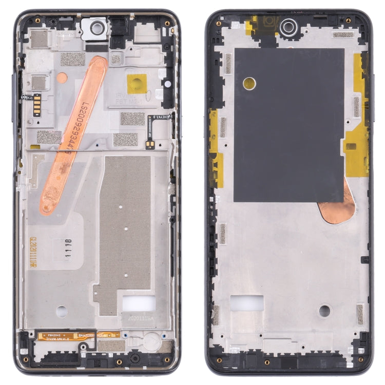 Original Front Housing LCD Frame Bezel Plate for TCL 20 5G T781, T781K, T781H (Grey) - For TCL by PMC TechLife | Online Shopping South Africa | PMC TechLife